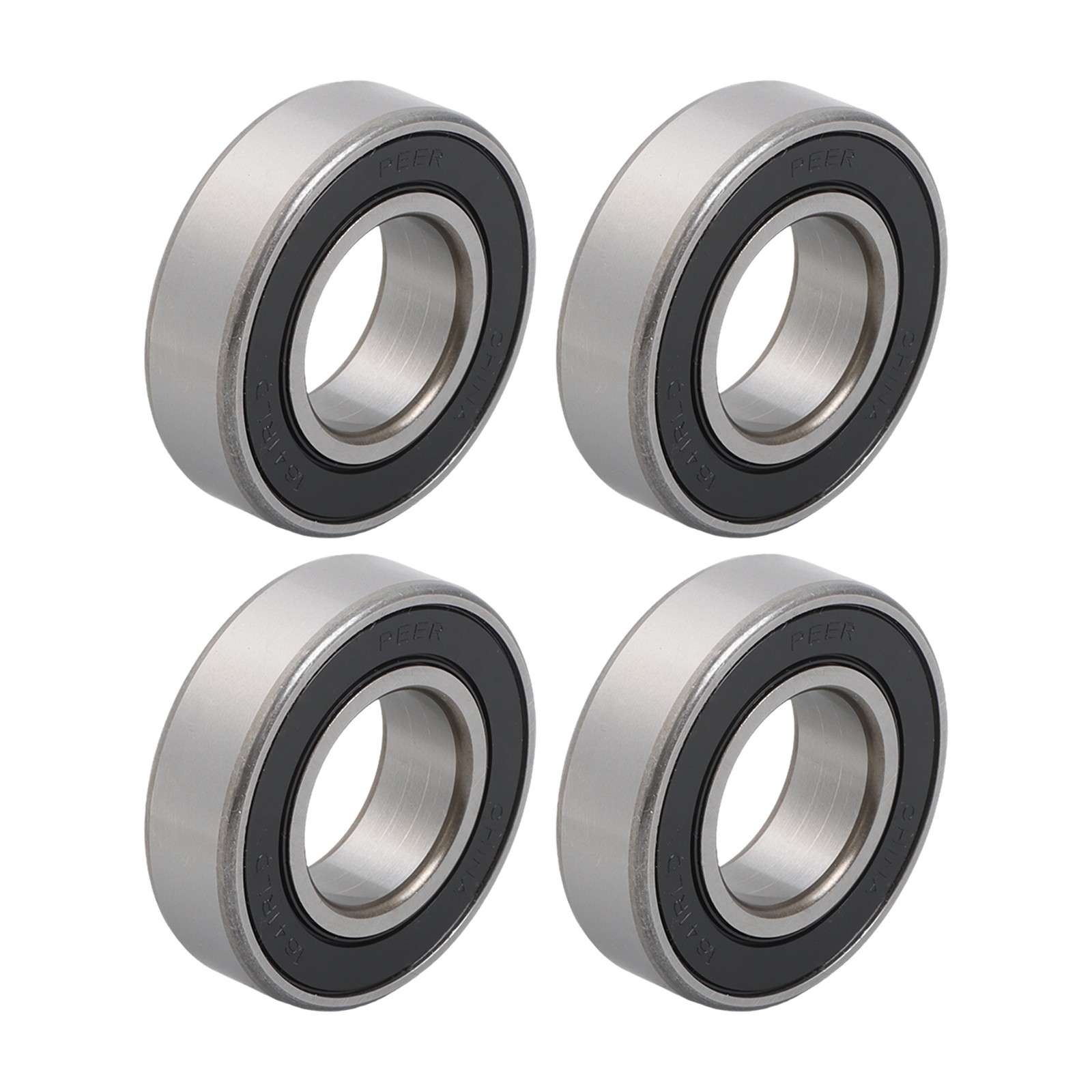 1641-2RS Ball Bearing 1″ x 2″ x 9/16 Rubber Sealed (Qty 4)