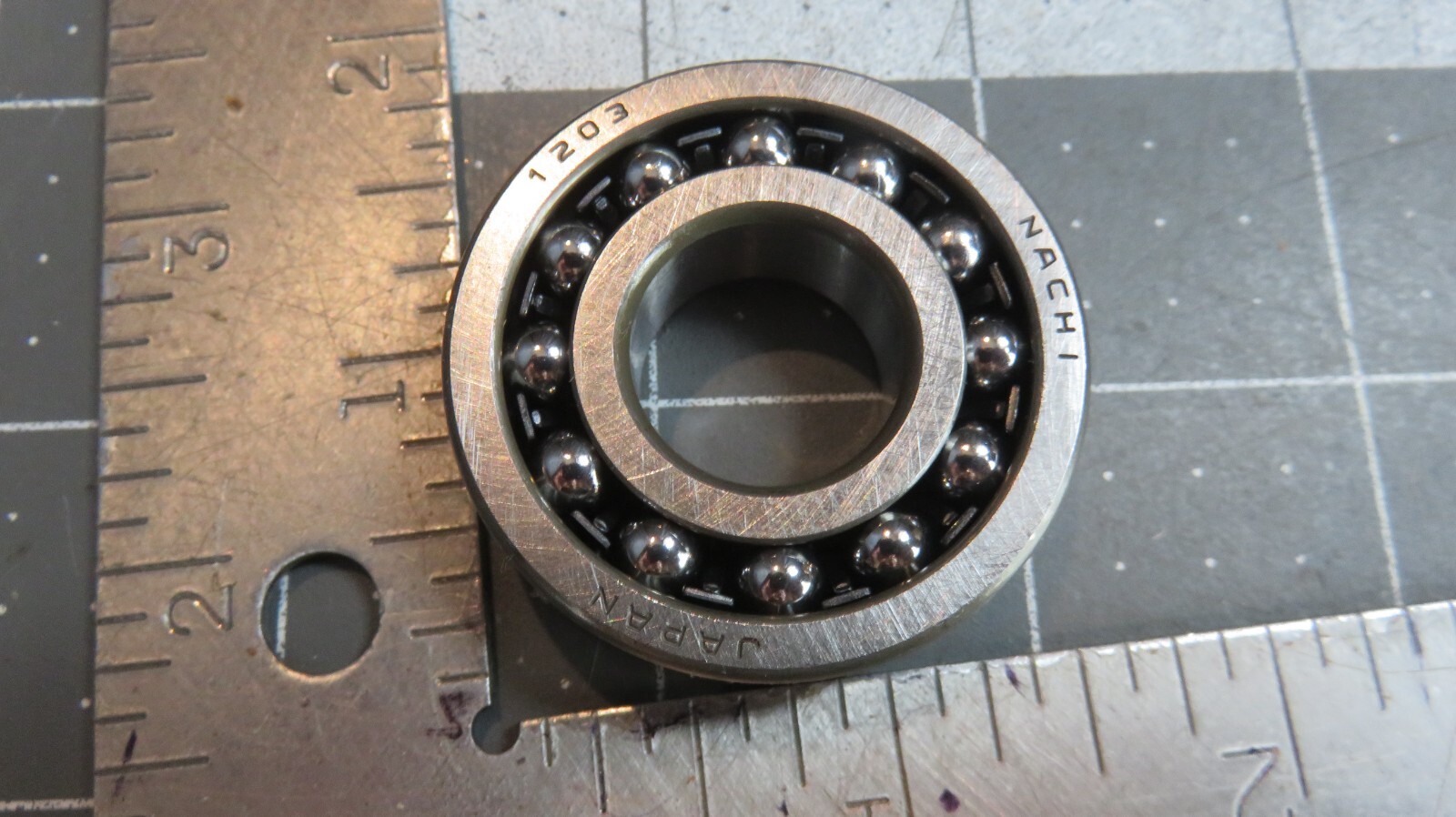 NACHI 1203 Self Aligning Ball Bearing 17x40x12 mm