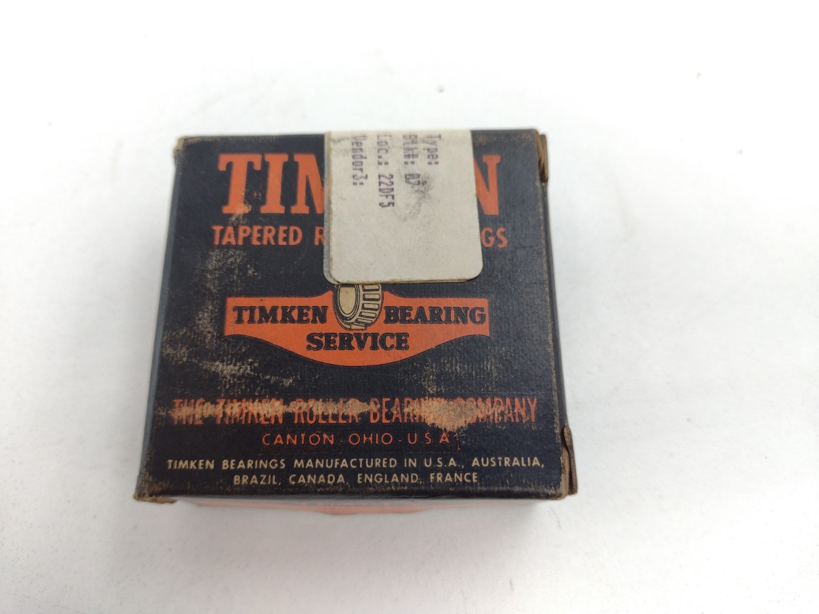 Timken 2559 Tapered Roller Bearing Cone 1-3/16 inch Bore