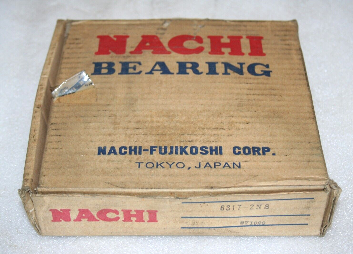 NACHI 6317-2NS Sealed Deep Groove Ball Bearing 6317 * NEW *