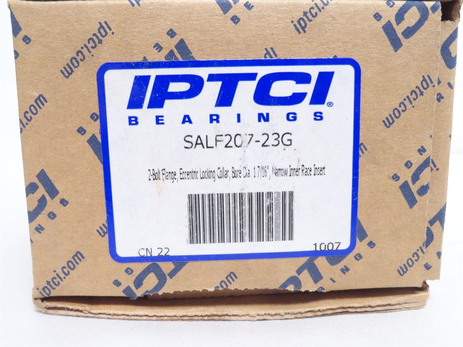 244732 New In Box; IPTCI SALF207-23G Flange Bearing; 1-7/16″ID; 2-Bolt