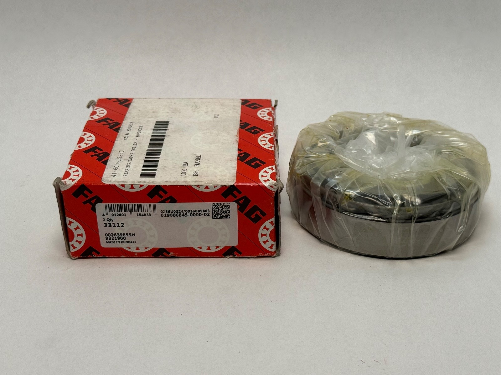 FAG 33112 Taper Roller Bearing Cone & Cup 60 mm ID 100 mm OD