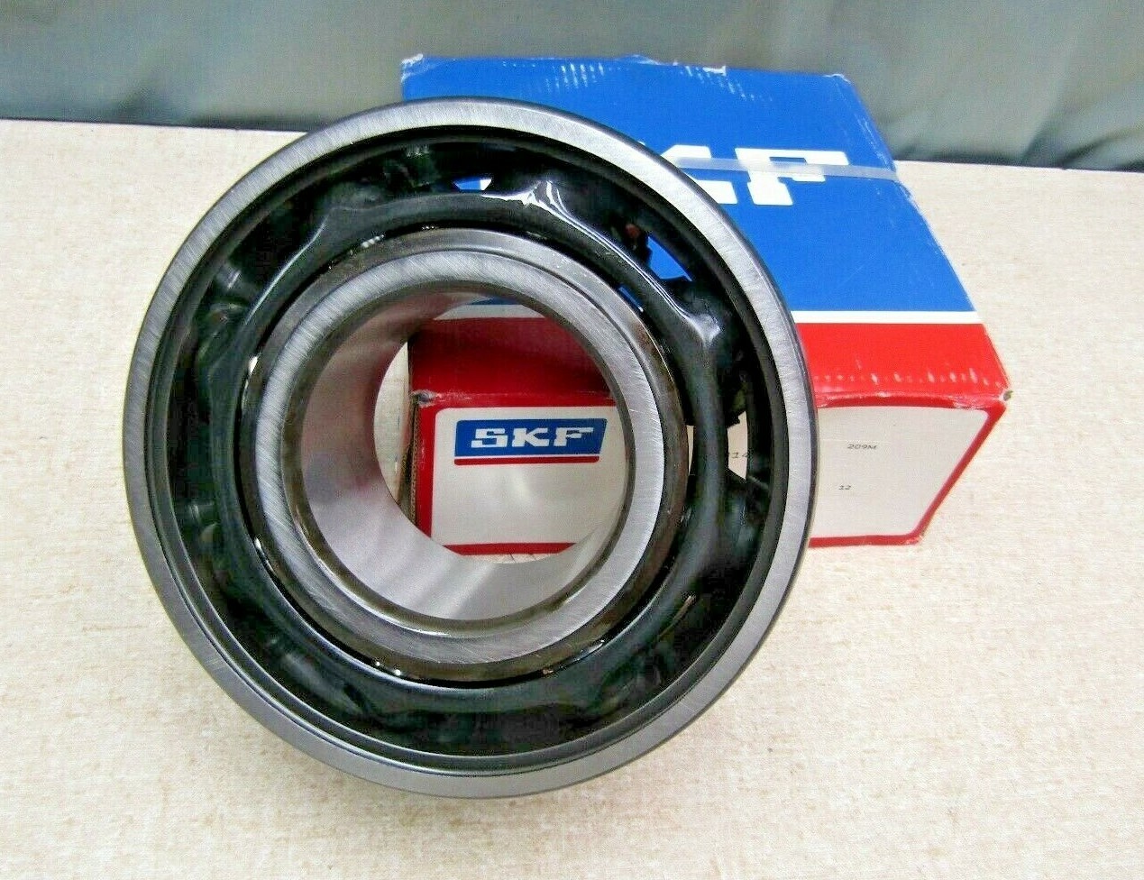 SKF 3314A NR C3 70mm X 150mmX 2.5″ Angular Contact Snap Ring Bearing