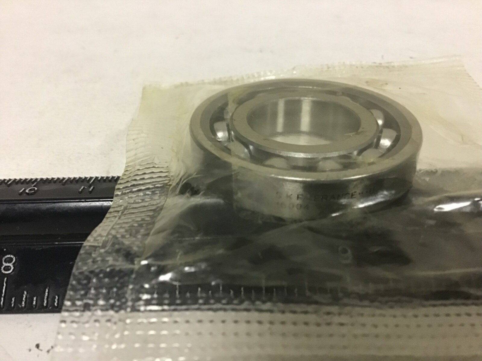 New SKF 16004 Deep Groove Bearing, 20mm ID X 42mm OD, 8mm Width