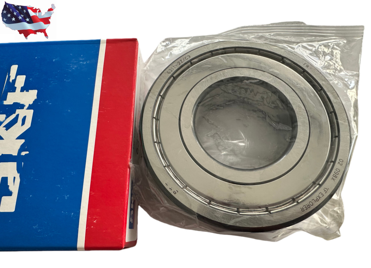 NEW For 6311-ZZ/2Z SKF Double Metal Sealed Deep Groove Ball Bearing 55x120x29mm