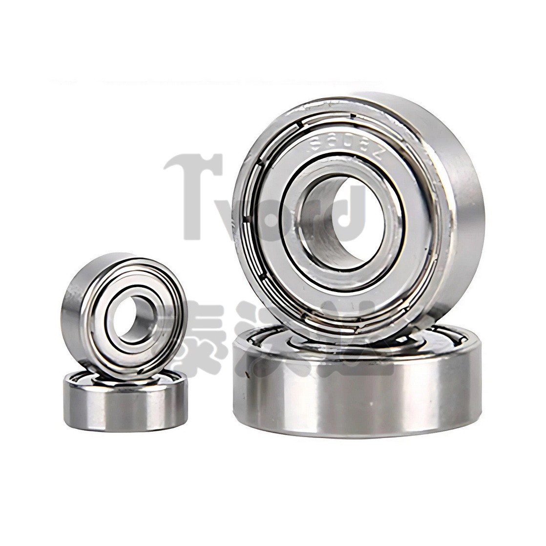 Stainless Steel Deep Groove Ball Bearings Miniature Shielded Bearing ID 2mm-55mm