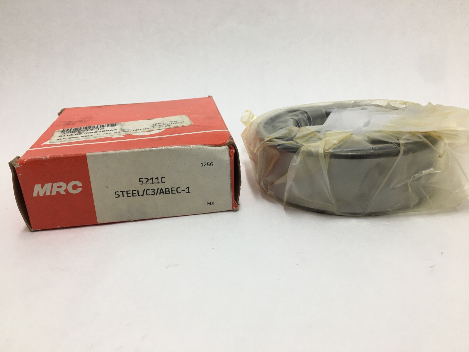 MRC 5211-C Angular Contact Bearing 55mmx100mmx1-5/16″ 3211 5211C USA