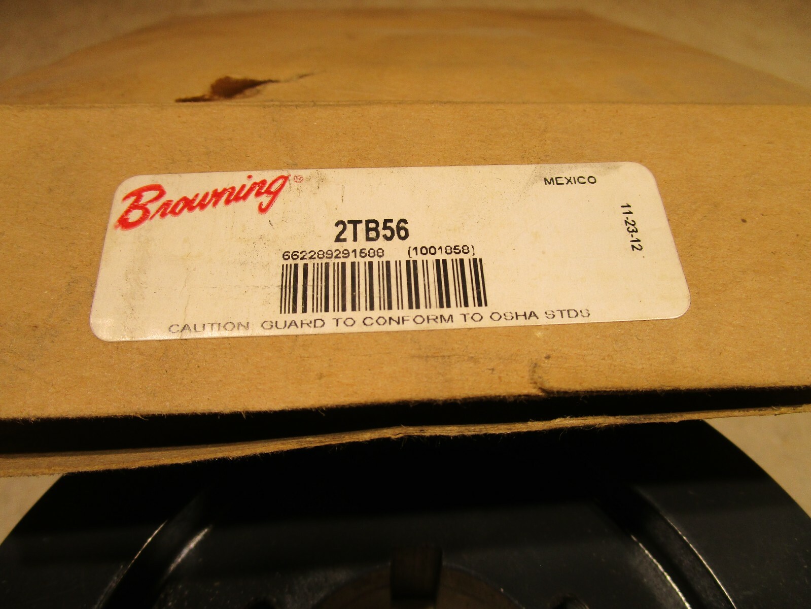 BROWNING 2TB56, SPLIT TAPER SHEAVE, 2 GROOVE, K0032