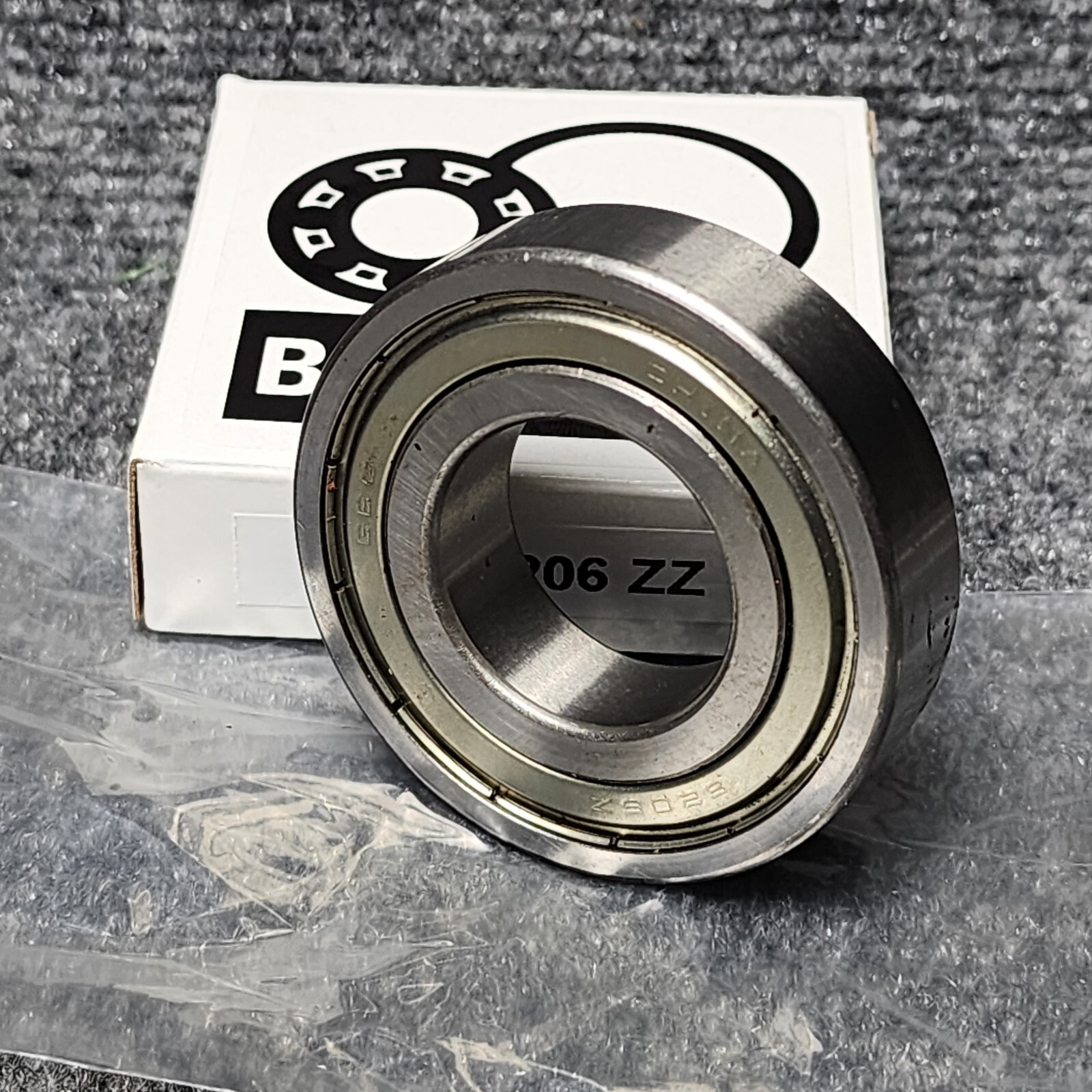 GBC 6206 ZZ / 6206 2Z Shielded Ball Bearing 30x62x16 (light rust)