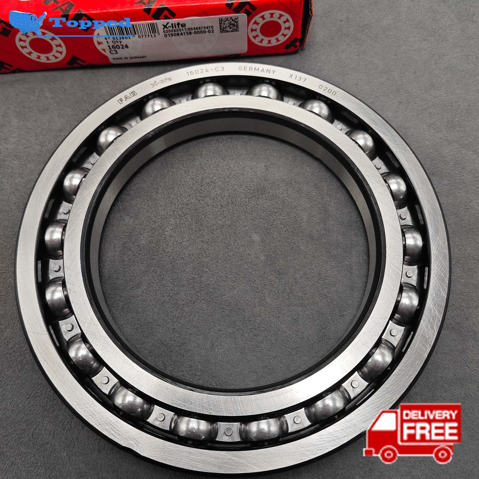 Brand new Single Row Ball Bearing 16024-C3 for FAG 16024 C3 120x180x19