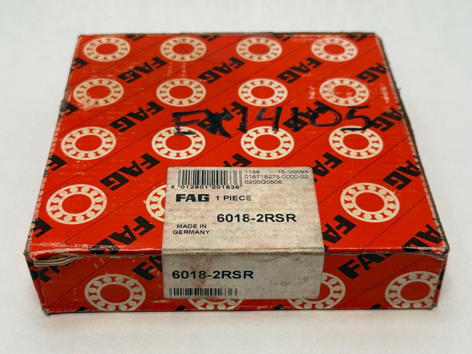 FAG 6018-2RSR Bearing Rubber Seals 60182RSR 6018RS 6018 2RS RS 2RS1 90x140x24 mm