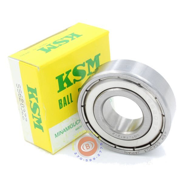 SS6203-ZZ Stainless Steel Radial Ball Bearing 17x40x12mm – KSM Japan