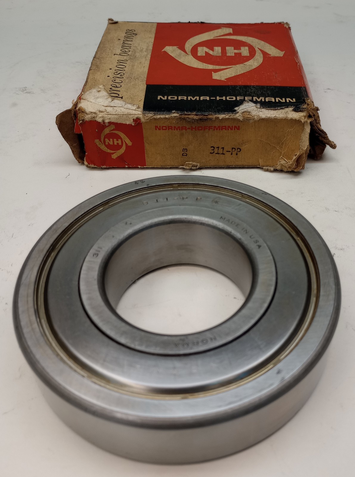 Norma Hoffmann 311-PP Ball Bearing Deep Groove 55mm ID X 120mm OD X 29mm W 311PP