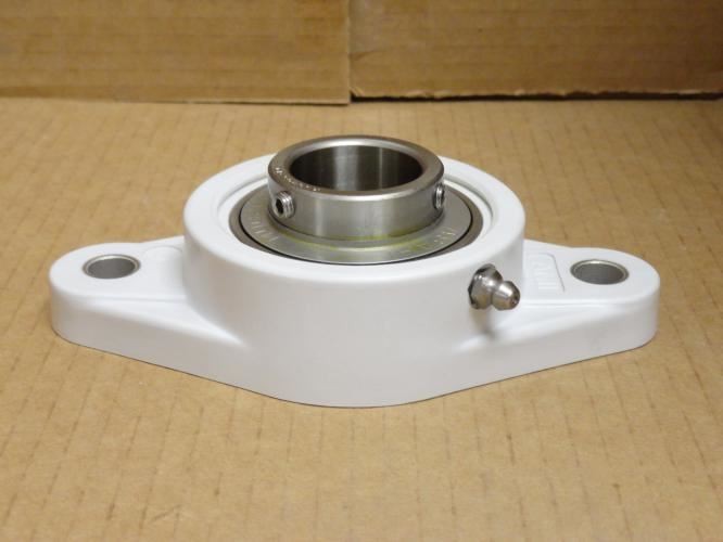182916 New In Box; AMI MUCNFL206-19W Flange Bearing; 1-3/16″ID; 2-Bolt