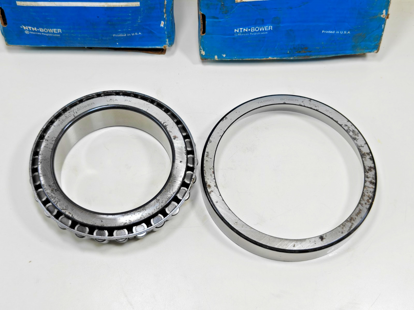 74550 74850 Bower Tapered Roller Bearing Cone&Cup Timken/Bower 74550 – 74850 USA