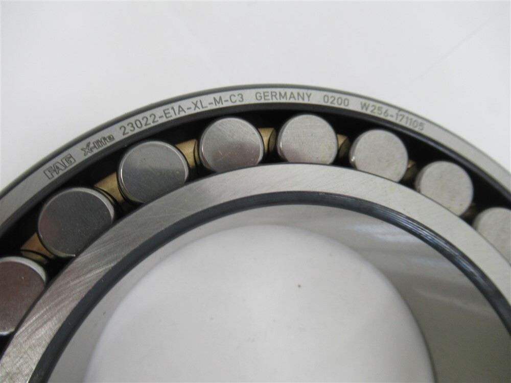 FAG 23022-E1A-XL-M-C3, Spherical Roller Bearing 110mm I.D., Double Row