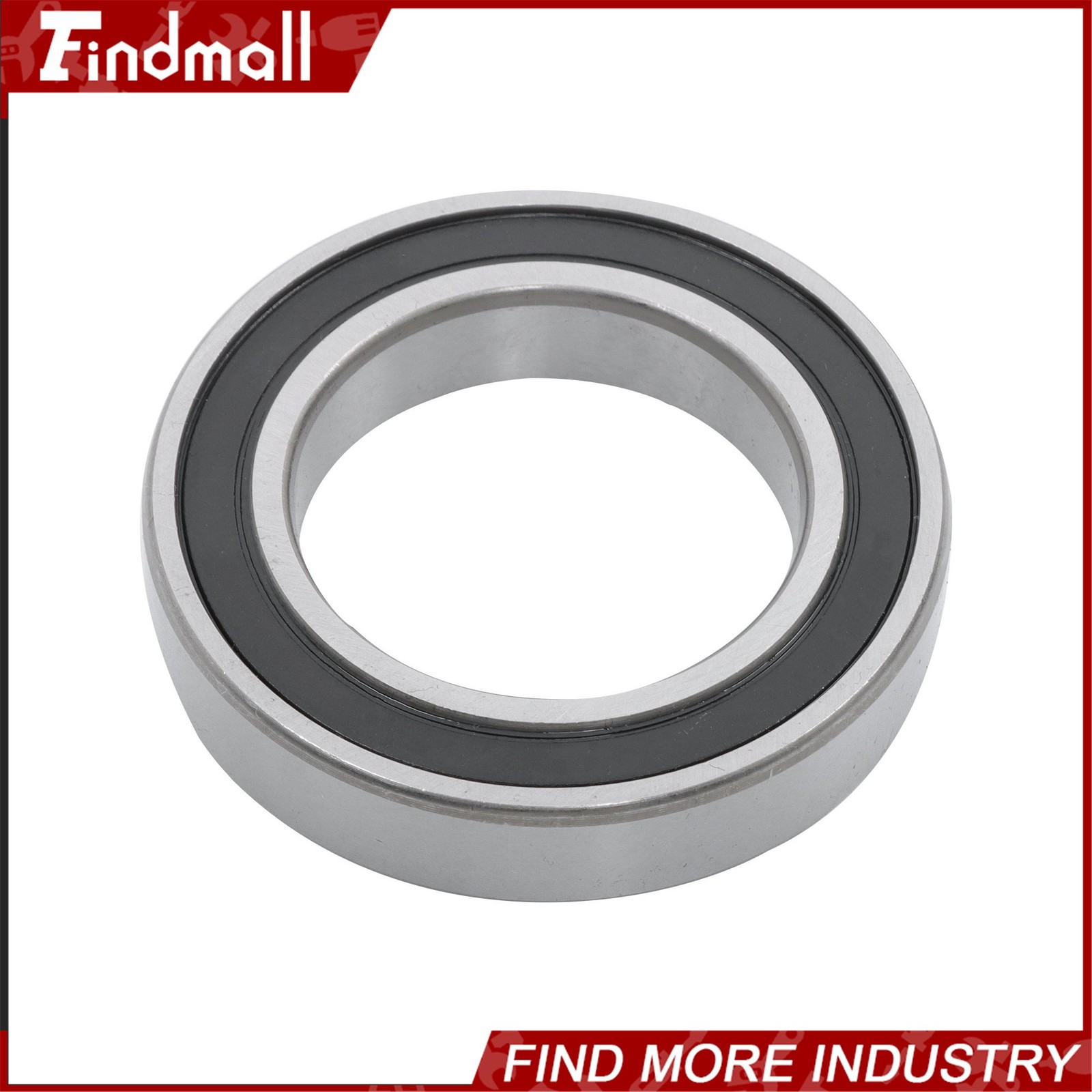 Findmall 6010-2RS Deep Groove Bearings 10pack 50x80x16mm Rubber Sealed Set