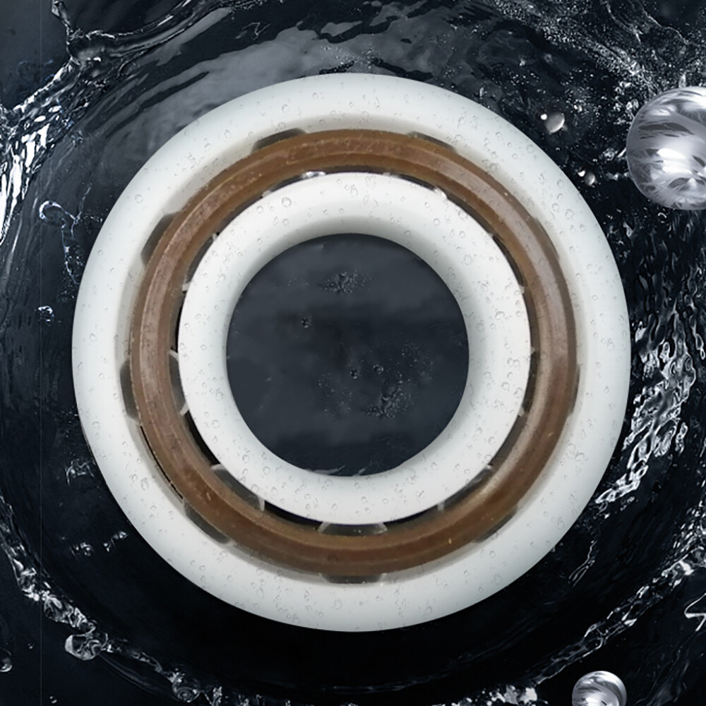 POM Plastic Bearing Glass Ball / Deep Groove Ball Bearings Various Sizes