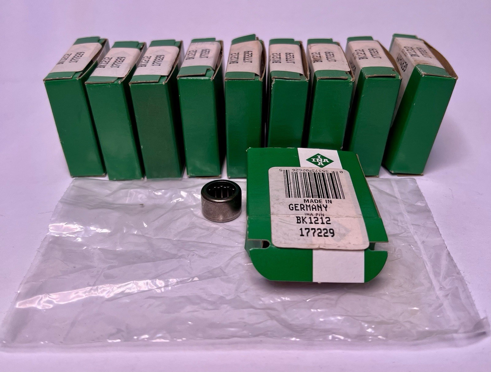 INA BK1212 12mm X 18mm X 12mm Closed End Needle Roller Bearing : EACH