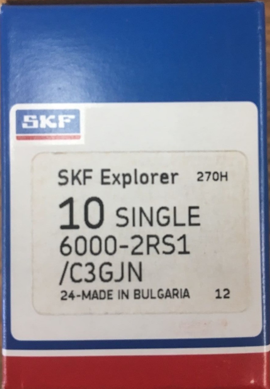 6000-2RS C3 SKF Bearing 10x26x8 (mm)