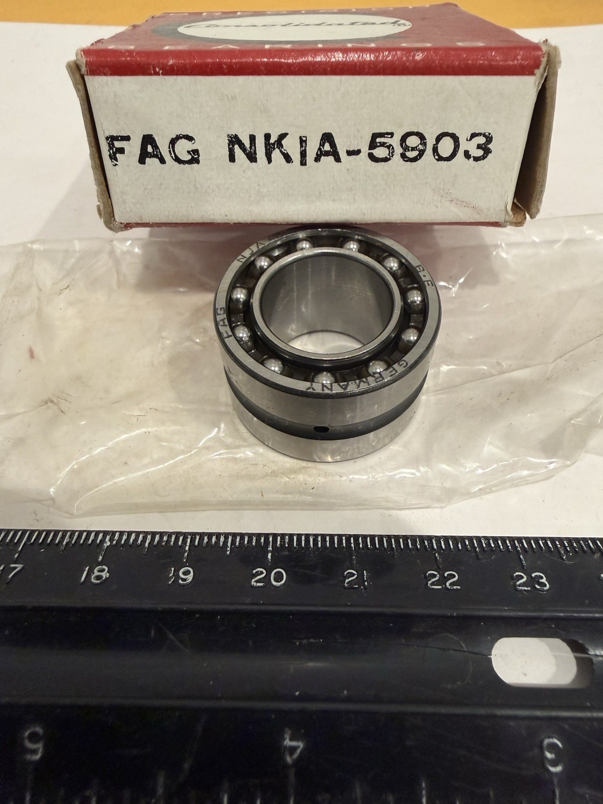 New Consolidated NKIA-5903 (Fag) Needle / Angular Contact Bearing