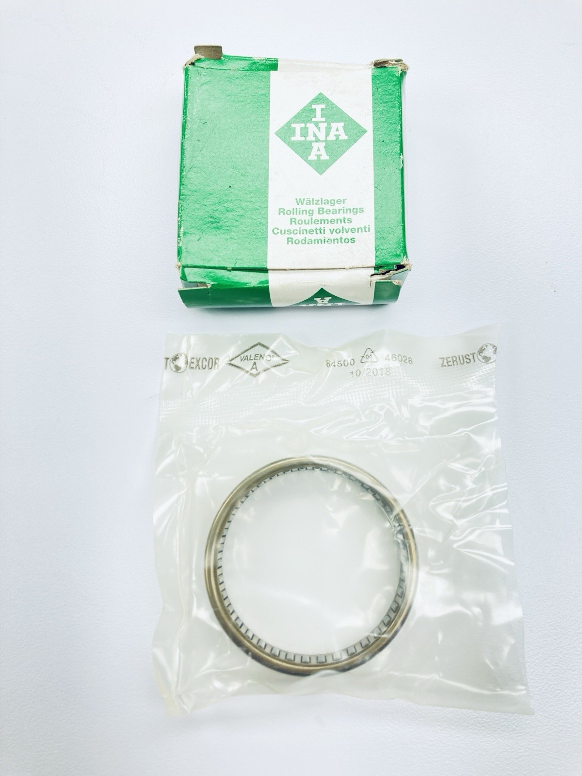 INA HK4512-B Needle Roller Bearing 1-3/4″-Id 2-1/16″-Od 7/16″-Width Imperial