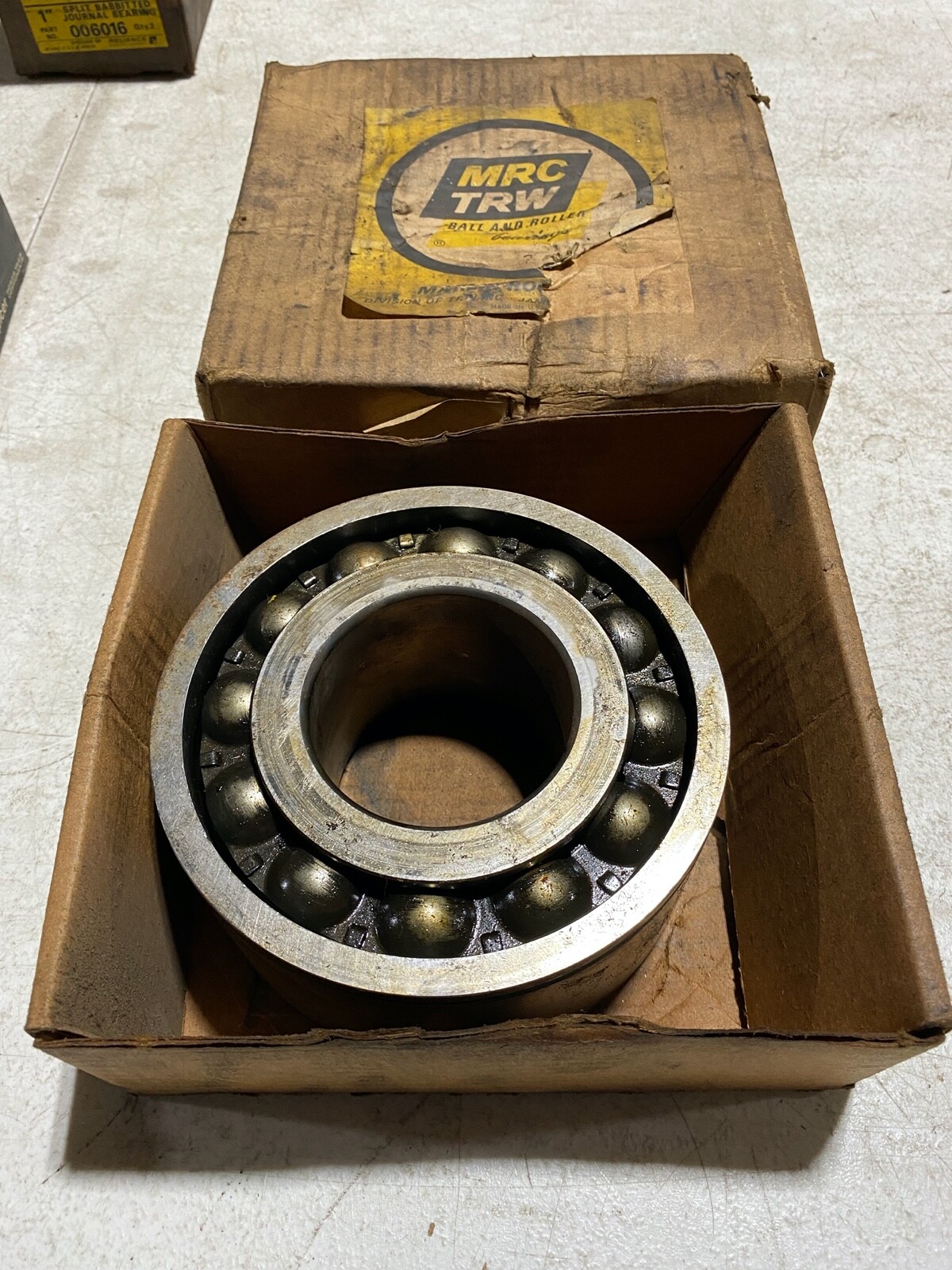 1x TRW MRC 5314G Double Row Angular Contact Bearing 150 x 70 x 63mm, NOS unused