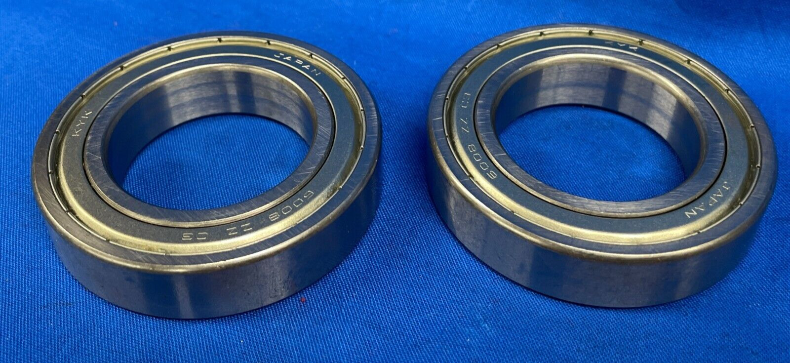 KYK DEEP GROOVE BALL BEARING 6008 ZZC3SRI-2 40MM X 68MM X 15MM * LOT OF 2 *