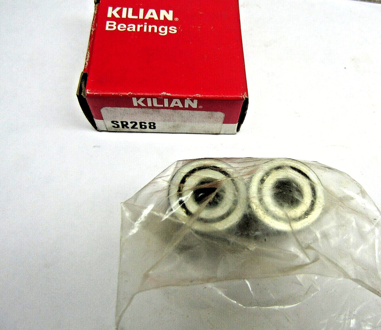 (Box of 10) Kilian SR-268 5/16″ X 7/8″ X 1/4″ Unground Single Row Bearing
