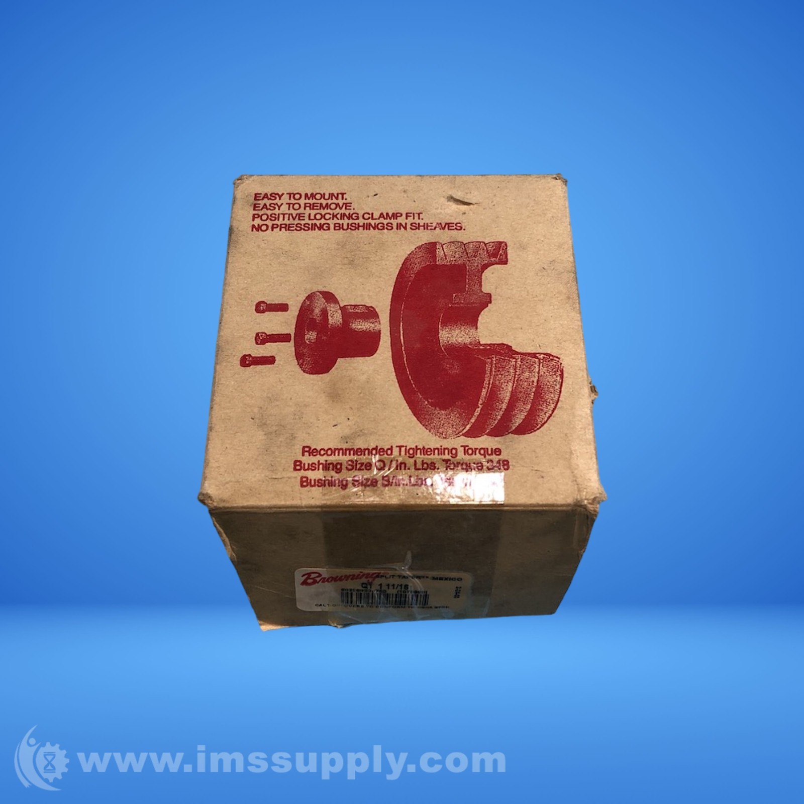 Browning Q1 1 11/16 Split Taper Bushing FNOB