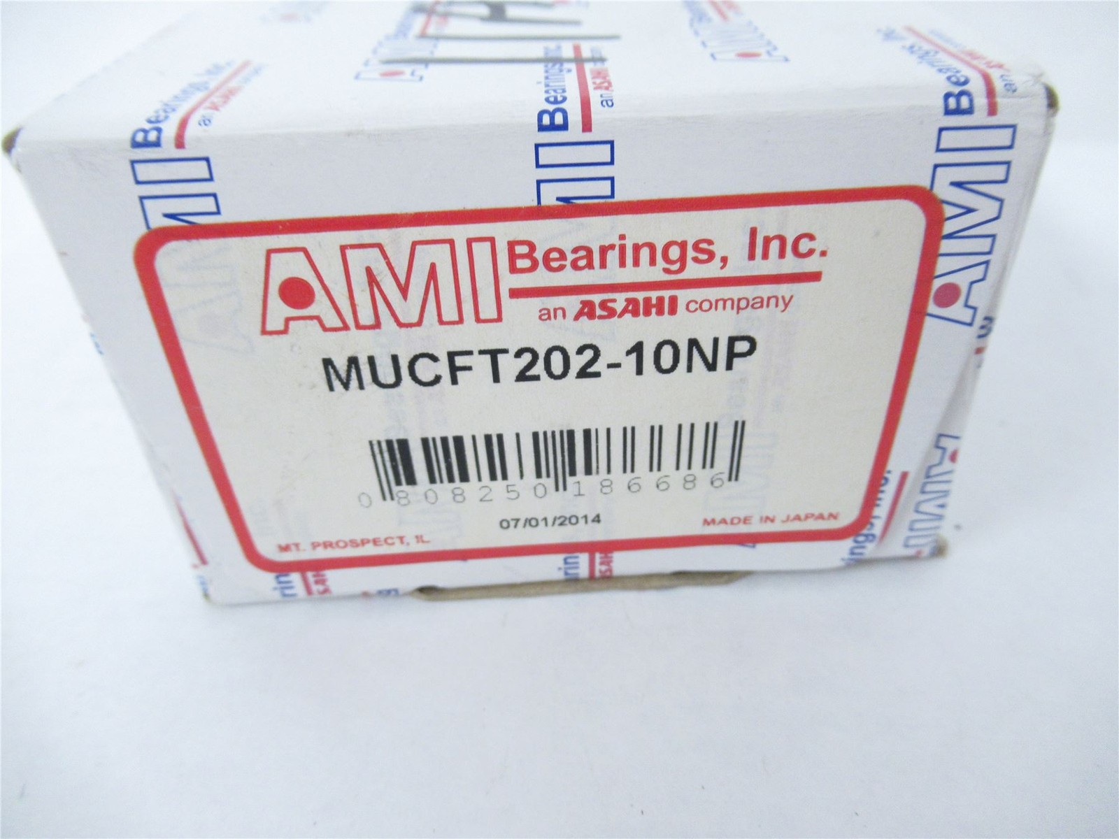 245378 New In Box; AMI Bearings MUCFT202-10NP Bearing 5/8 Stainless2 BoltFlange