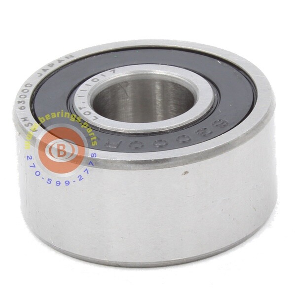 63000-2RS – Deep Groove Radial Ball Bearing sealed 10 mm x 26 mm x 12 mm