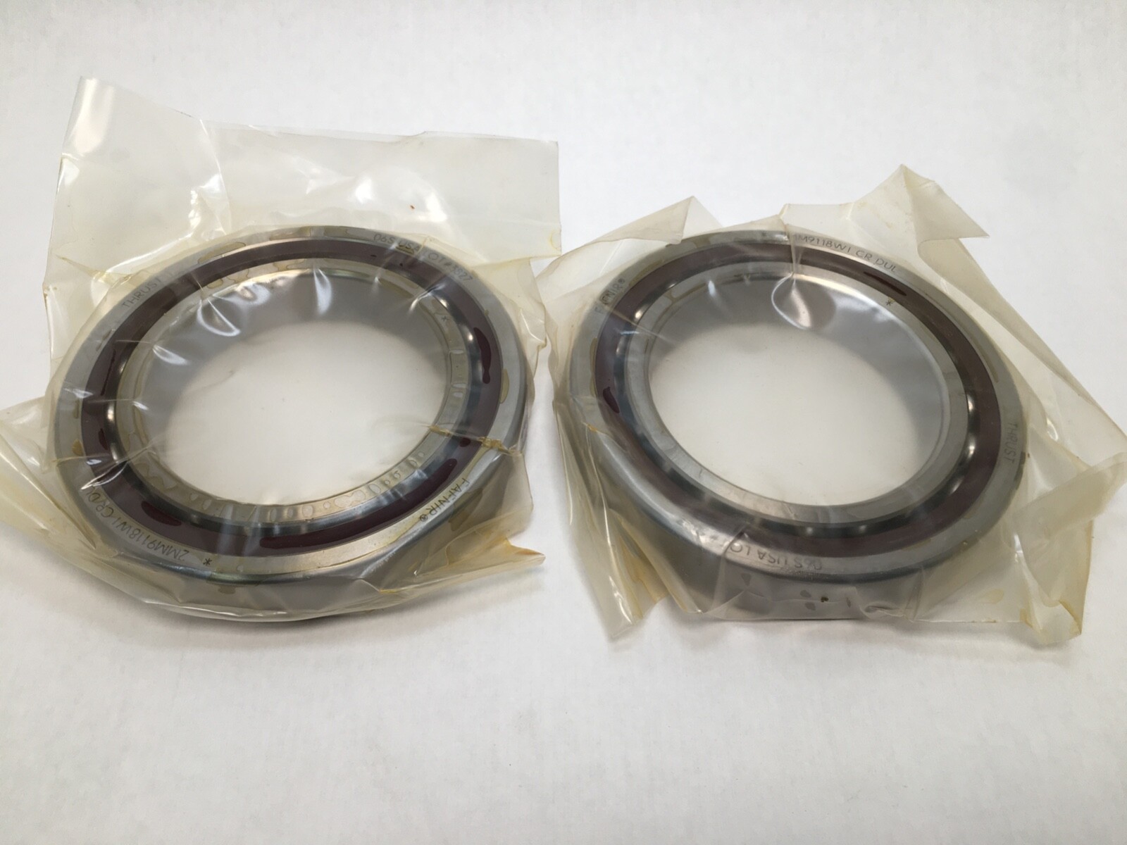 Fafnir 2MM9118WI-DUL Angular Bearing 90x140x24 mm 7018 2MM 9118 WI DUL USA 2 Pcs