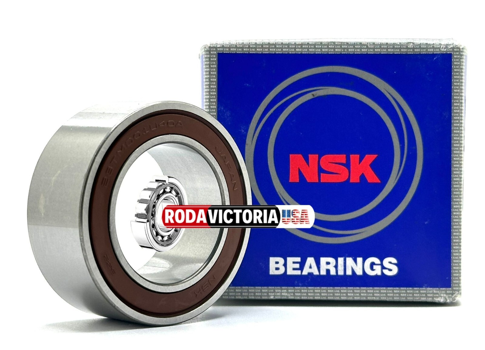 NSK JAPAN 28TMD01 DOUBLE ROW SEALED BEARING 28x45x18mm