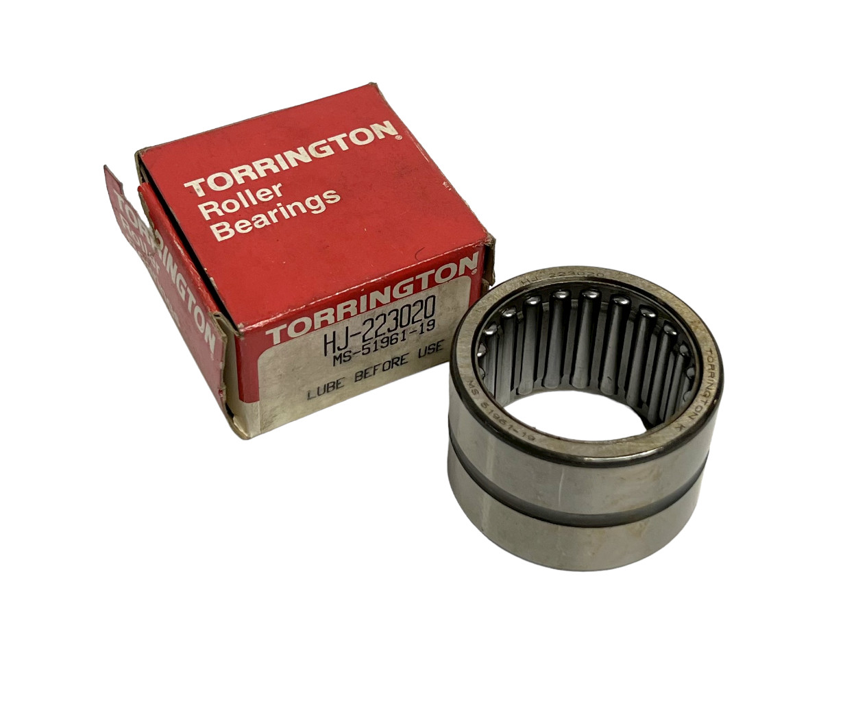 Torrington HJ-223020 Needle Roller Bearing 1.3750″ X 1.8750″ X 1.2500″