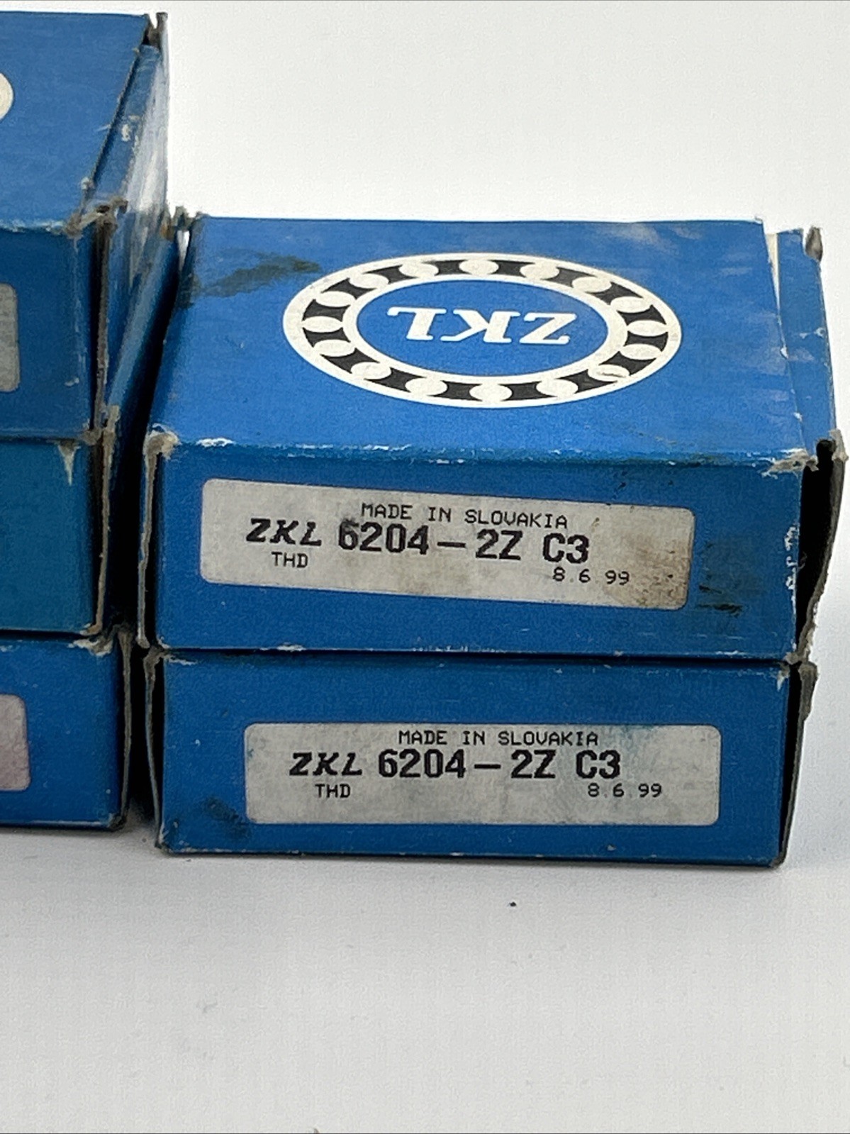 ZKL 6204-2Z C3 Shielded Deep Groove Ball Bearings **QTY 5**