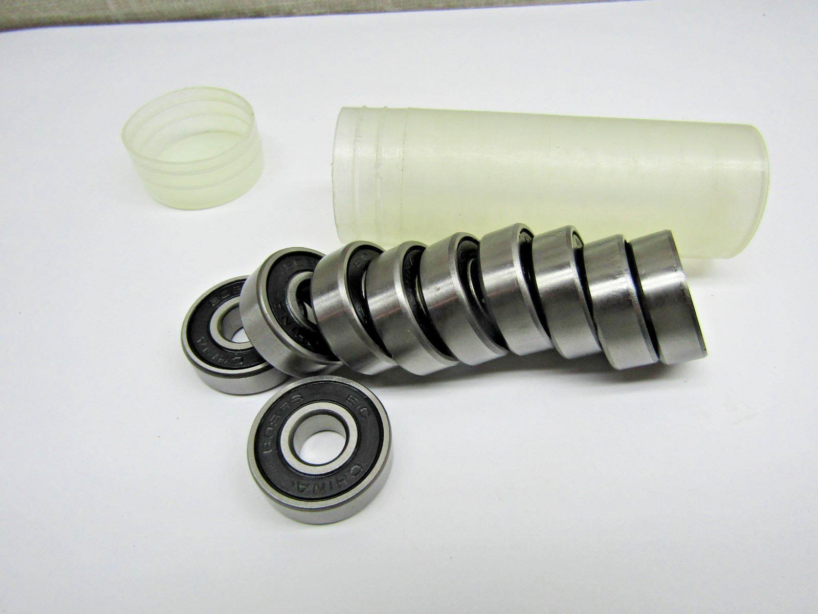 (Tube of 10) EIC 608-2RS 8mm X 22mm X 7mm Sealed Bearing