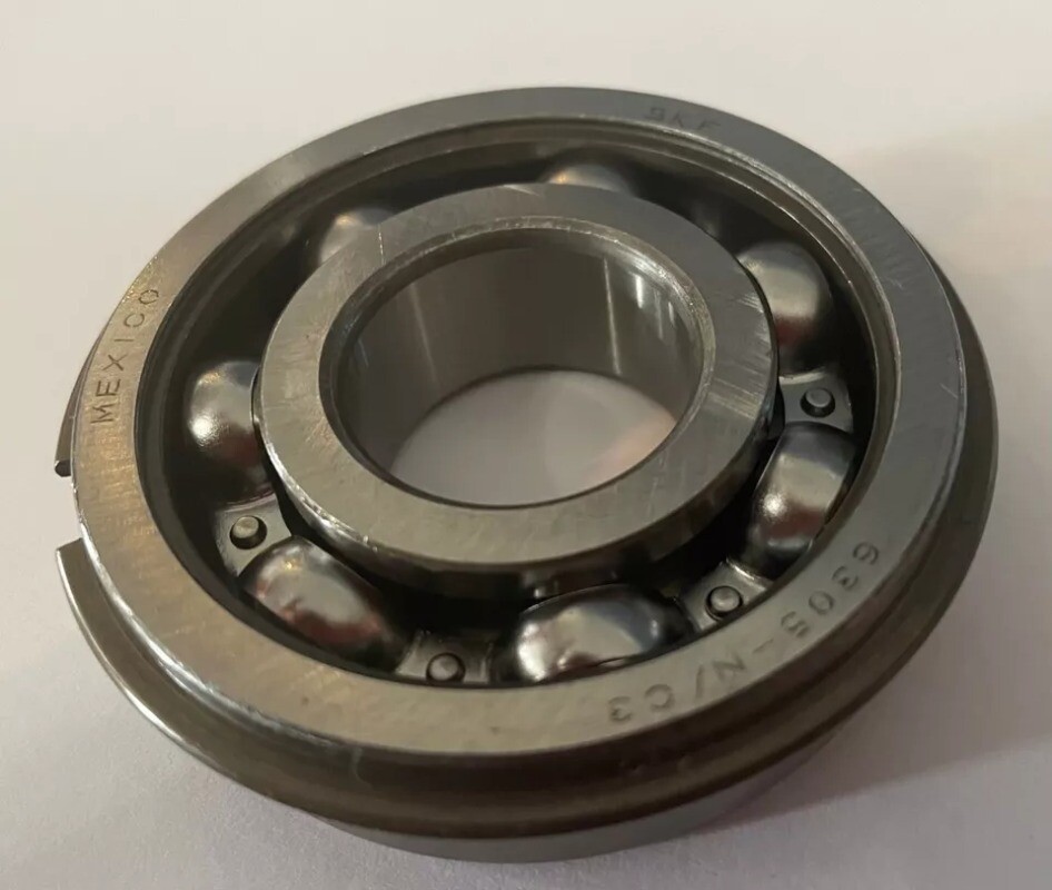NEW SKF 6305 NR C3 BALL BEARING SNAP RING 25x62x17mm