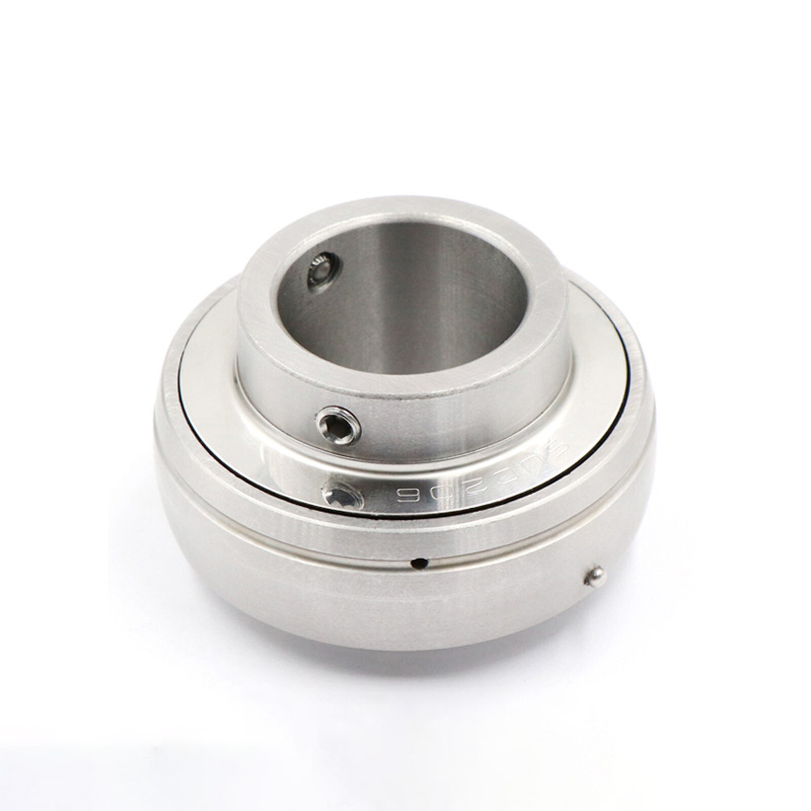SUC/SSUC Outer Spherical Bearing 440/304 Stainless Steel With Screw Bore 12-85mm