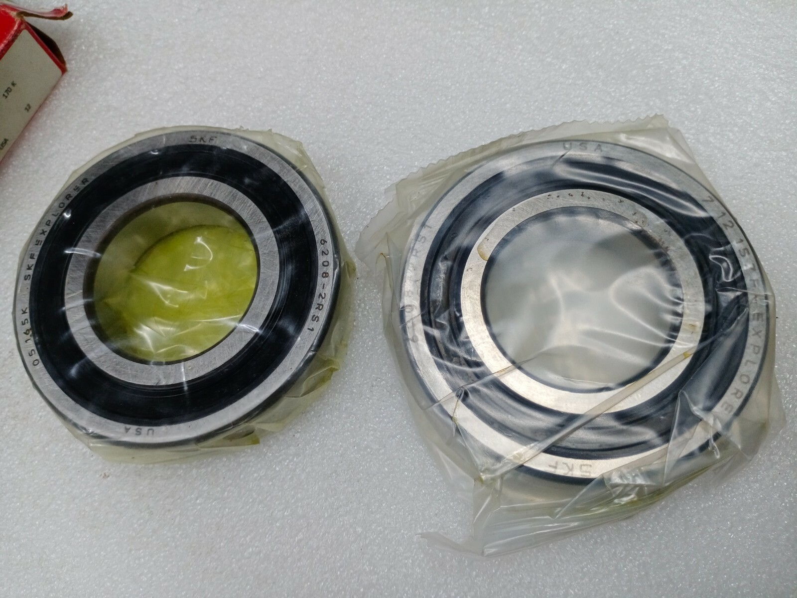 6208 2RS1 Double Rubber shields Ball Bearings 40x80x18 MM SKF USA 2 Pcs 62082RS1
