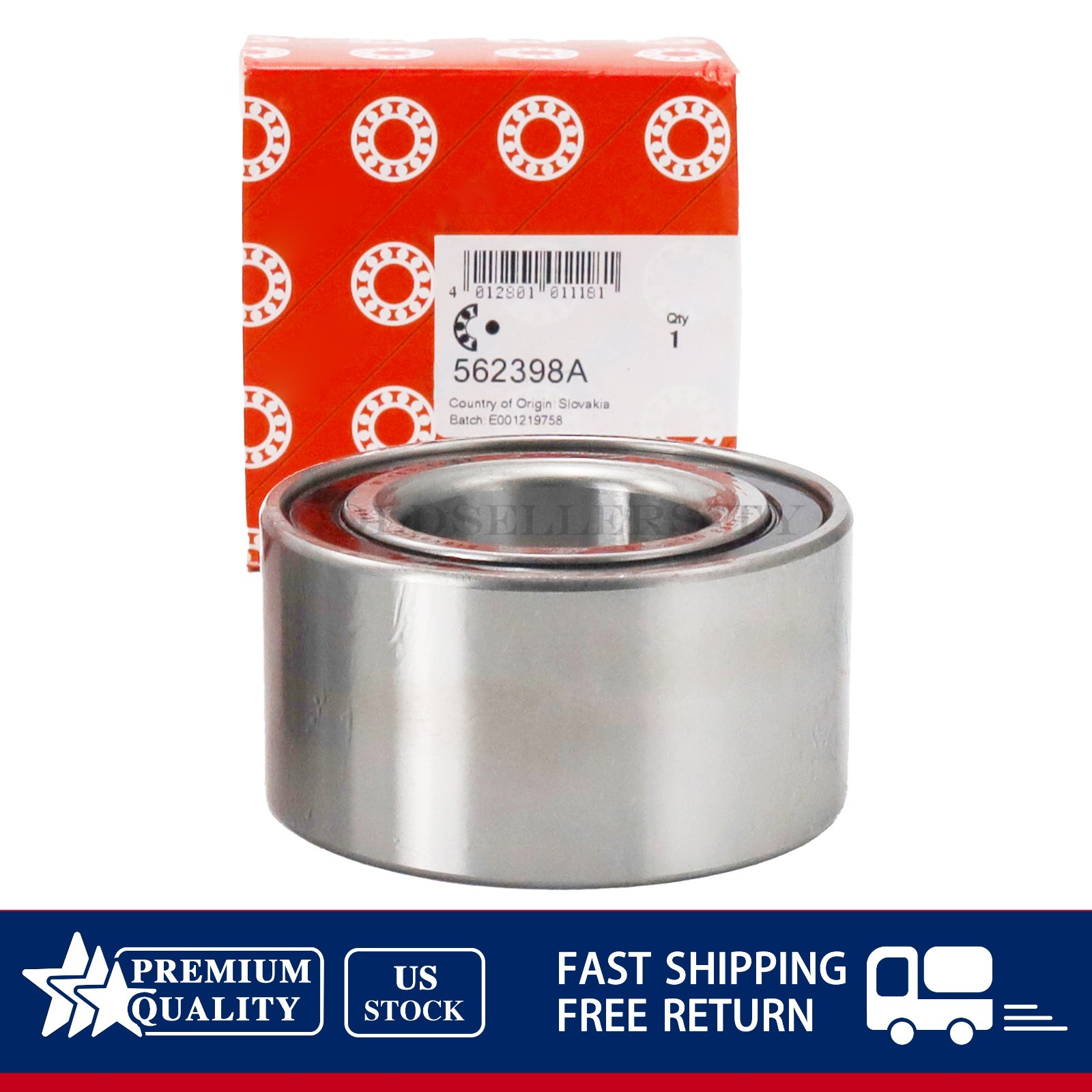 For FAG 562398A Wheel Bearing Fits For Renault Logan F-113175 DAC3772 37x72x37mm