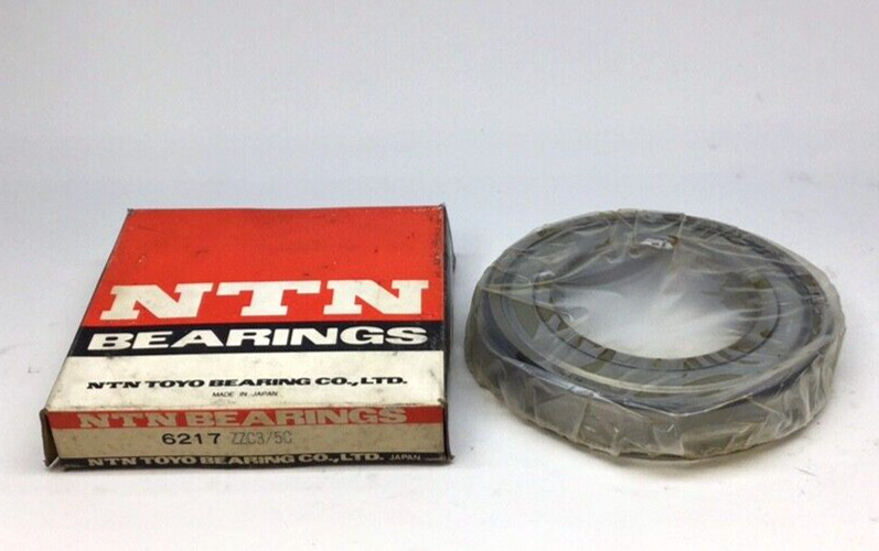 NTN 6217 ZZC3/5C Ball Bearing Deep Groove 85mm ID X 150mm OD X 28mm W