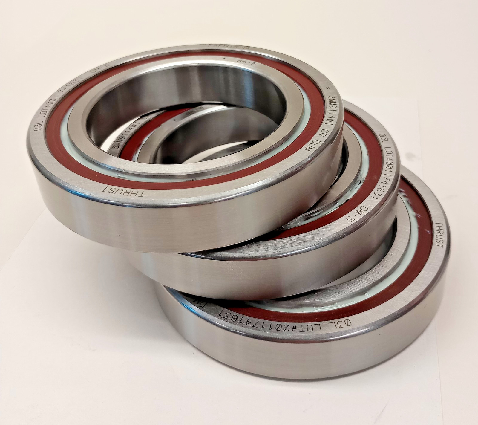 Fafnir 3MM9114WI-CR-DUM x 3 Used Precision Bearing (Set of 3) 70 x 110 x 20mm
