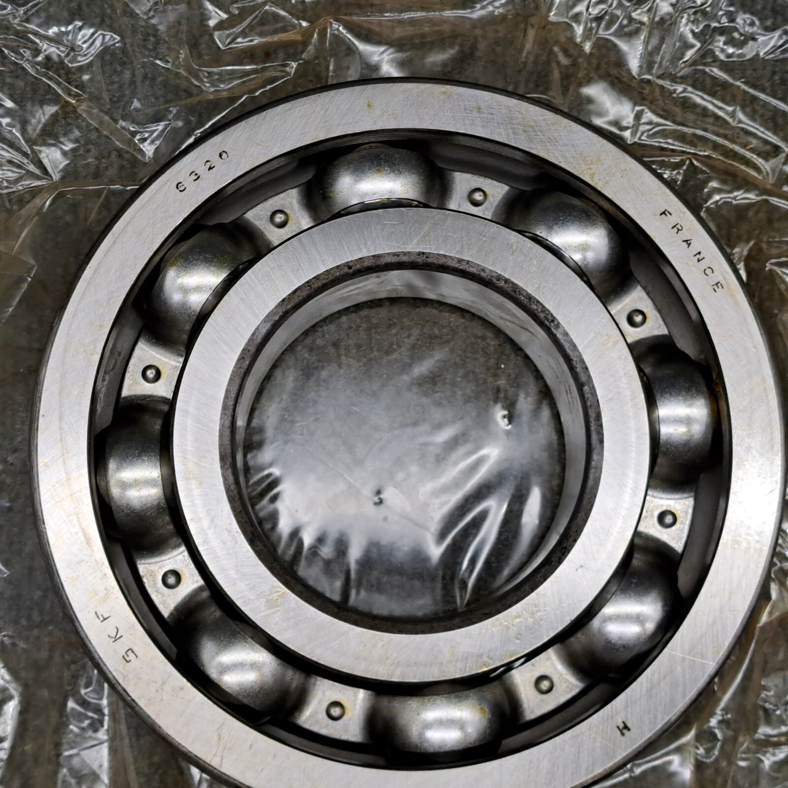 SKF 6320 Deep Groove Ball Bearing 100x215x47(mm) Made in France