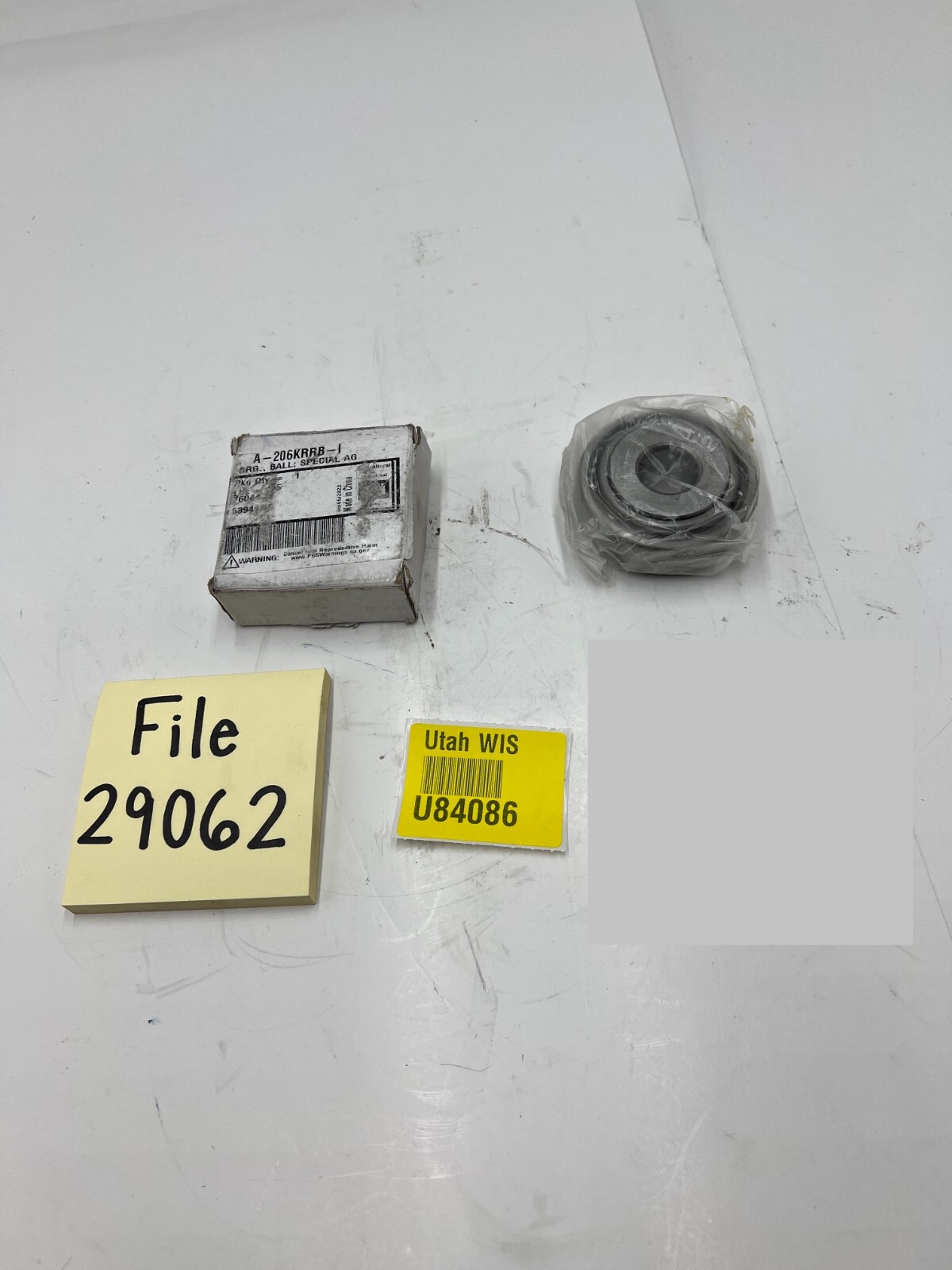 A&I Ball Bearing, Special AG Flat Edge A-206KRRB-1