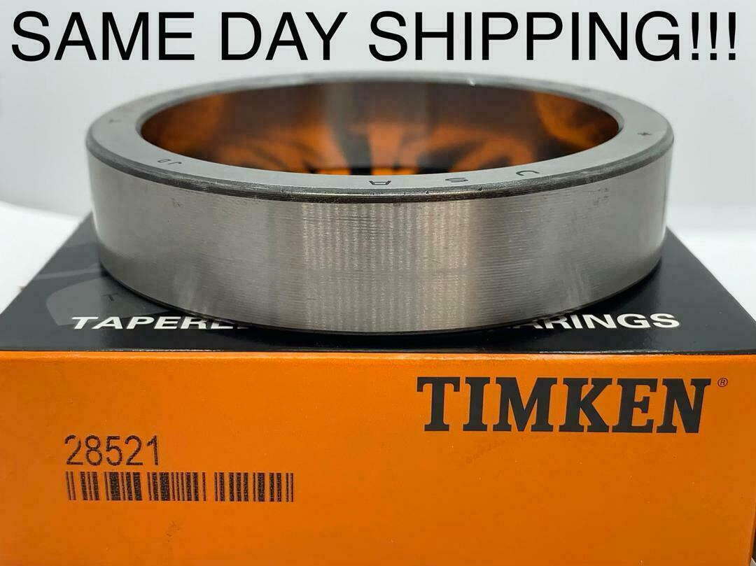Timken 28521 TAPERED ROLLER BEARING OUTER RACE CUP / SAME DAY SHIPPING TIMKEN