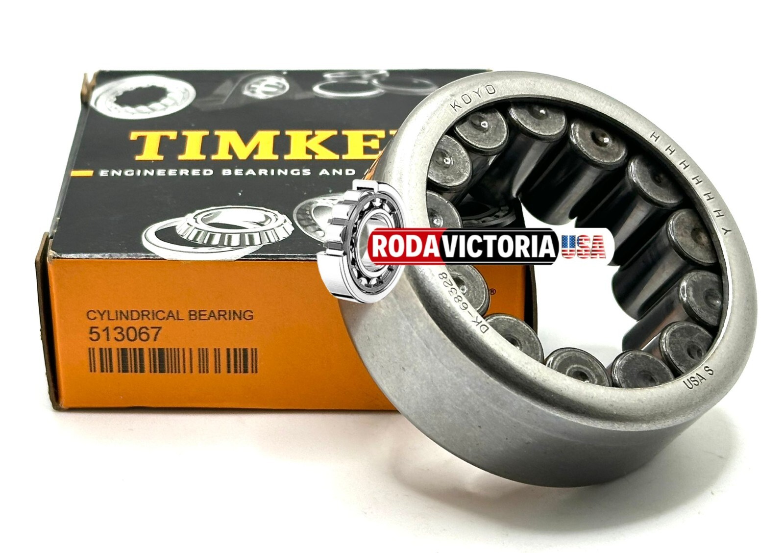 TIMKEN KOYO MADE IN USA 513067 WHEEL BEARING REAR/FRONT DK59047
