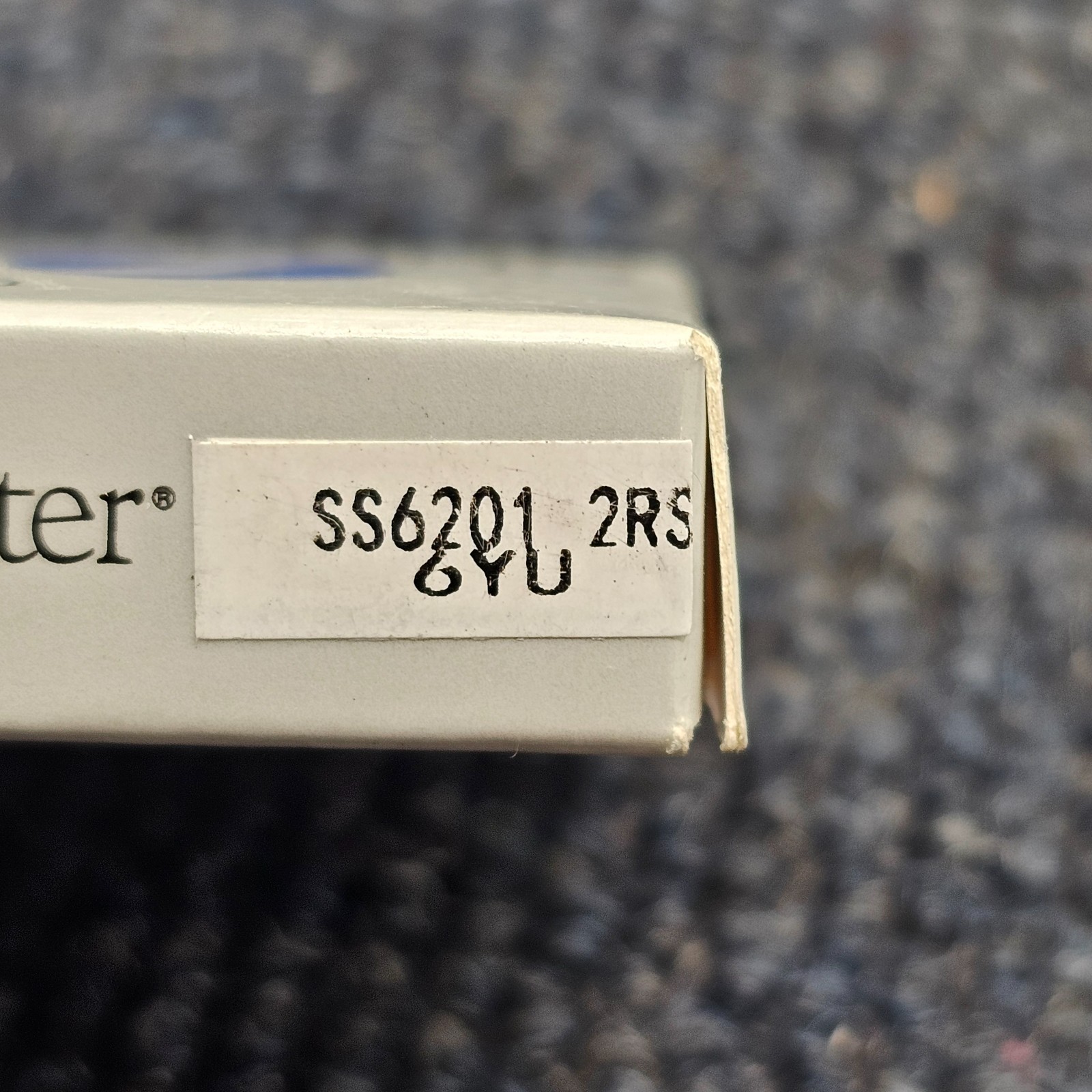 SHUSTER SS6201 2RS RUBBER SEALED BEARING 12 mm ID, 32 mm OD, 10 mm Width