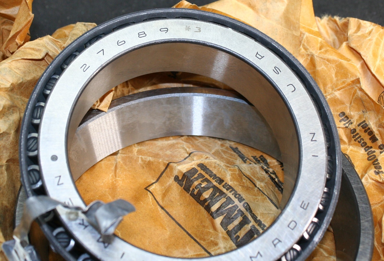One Timken 27689 – 27620B Tapered Roller Bearing Set 3″ ID GOSS 722673-01380 NEW