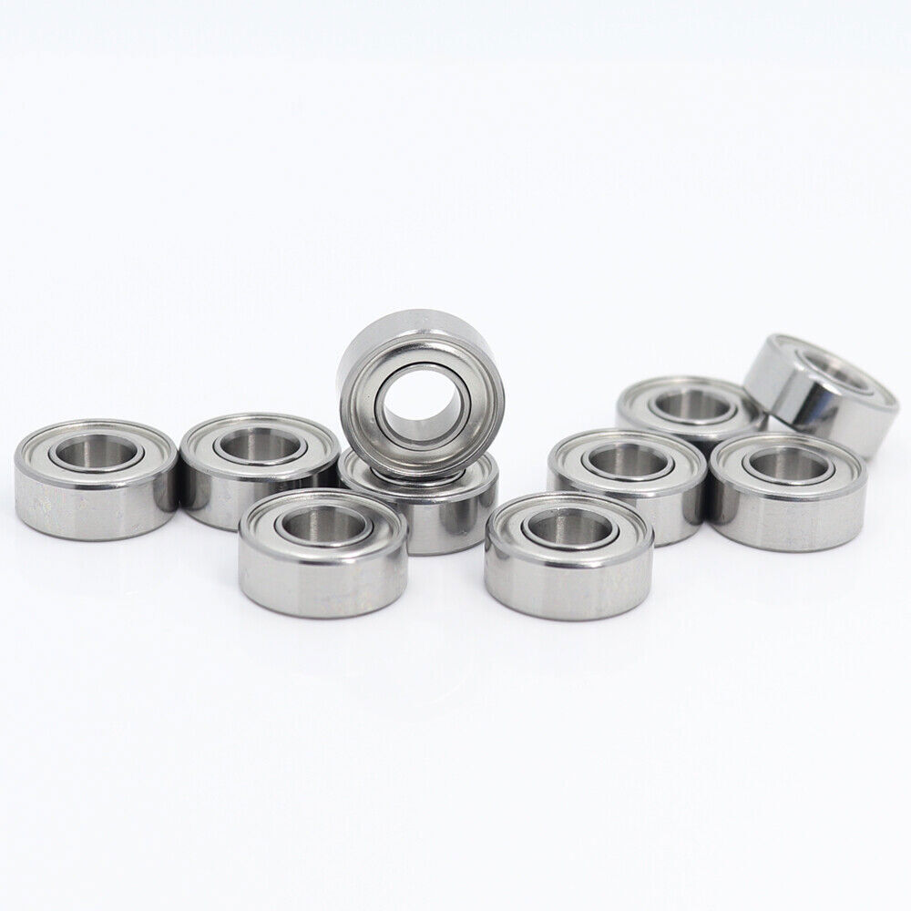 2PCS EE4ZZ 1/2″x1 1/8″ x 5/16″ Inch Miniature Shielded Bearing 12.7*28.57*7.93mm